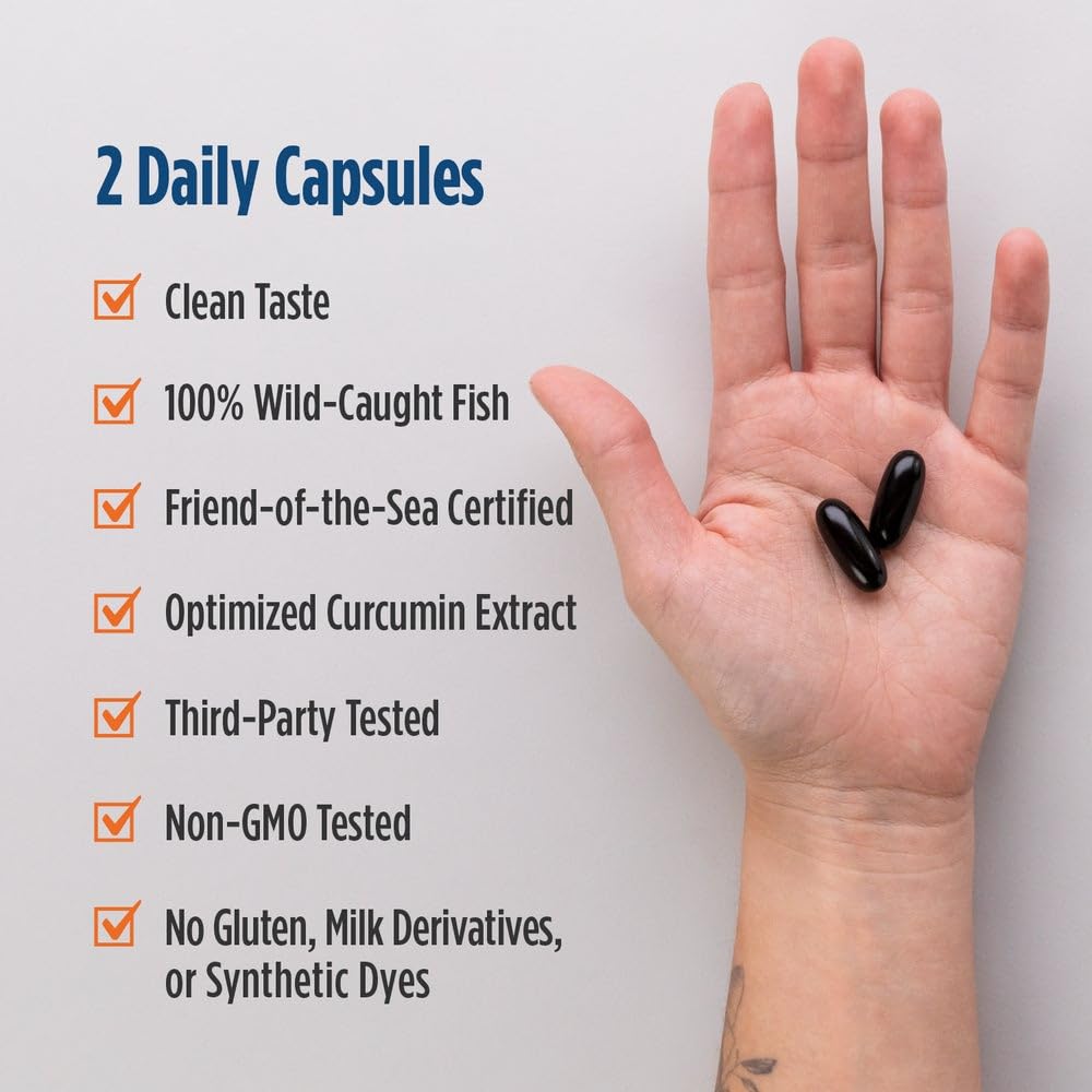 Nordic Naturals Omega Memory with Curcumin ingredients list