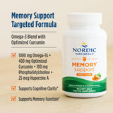 Nordic Naturals Omega Memory with Curcumin side view of packaging
