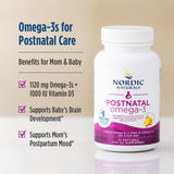 Nordic Naturals Postnatal Omega-3 50g packaging