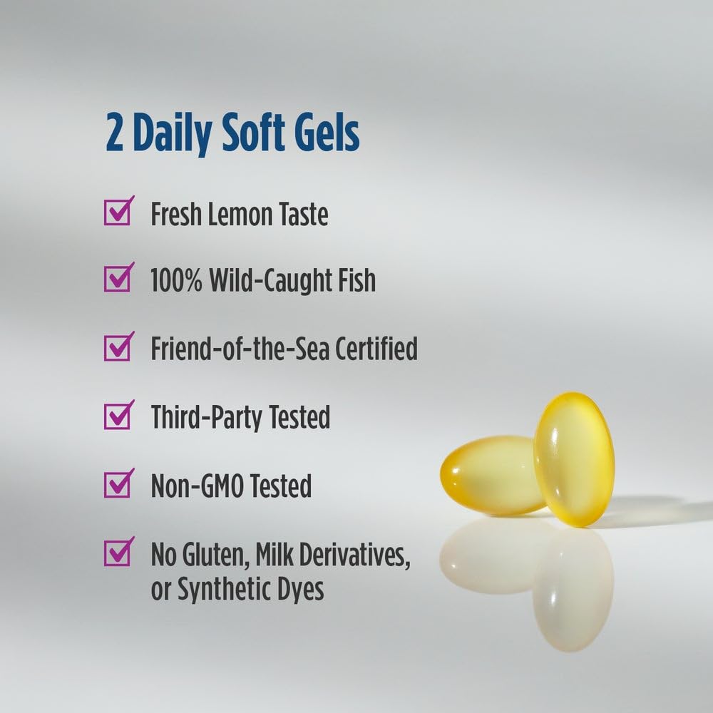 Nordic Naturals Postnatal Omega-3 lemon flavour