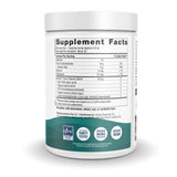 Nordic Naturals Prebiotic Powder 204g side view showing ingredients