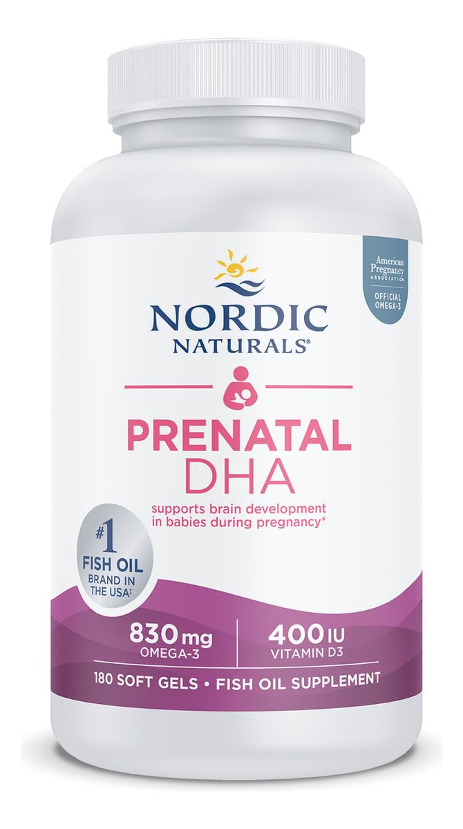 Nordic Naturals Prenatal DHA ingredients list