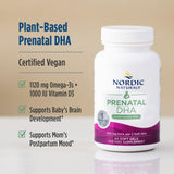 Nordic Naturals Prenatal DHA packaging side view