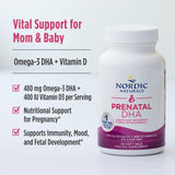 Nordic Naturals Prenatal DHA soft gel capsules