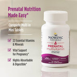Nordic Naturals Prenatal Multivitamin Mini Tablets packaging
