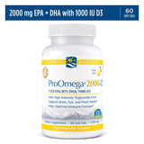 Nordic Naturals ProOmega 2000-D Omega-3 Fish Oil Soft Gels close-up