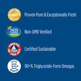 Nordic Naturals ProOmega 2000-D Omega-3 Fish Oil Soft Gels with lemon