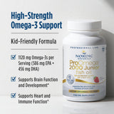 Nordic Naturals ProOmega 2000 Jr. Omega-3 Fish Oil packaging