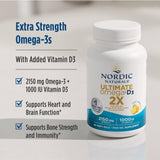 Nordic Naturals Ultimate Omega 2X soft gels with lemon