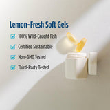 Nordic Naturals Ultimate Omega-D3 Fish Oil Soft Gels with lemon