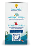 Nordic Naturals Ultimate Omega Jr. capsules on a wooden table