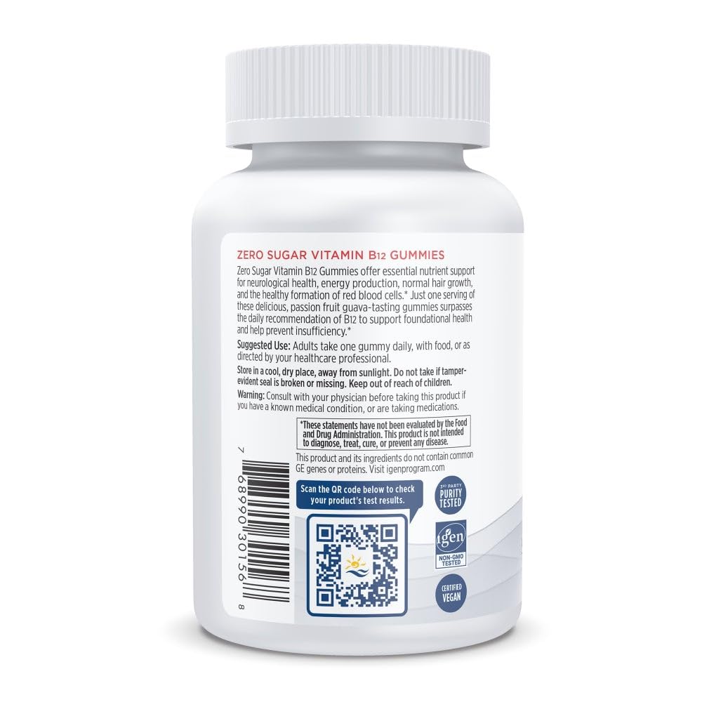 Nordic Naturals Vitamin B12 Gummies close-up of gummies