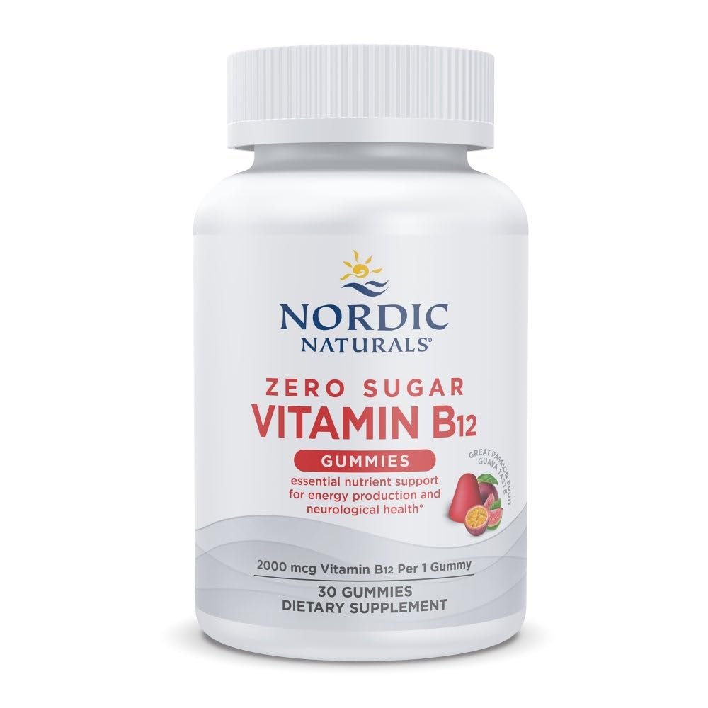 Nordic Naturals Vitamin B12 Gummies front view packaging
