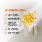 Nordic Naturals Vitamin D3 1000 Soft Gels on a wooden table