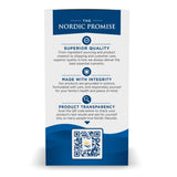 Nordic Naturals Vitamin D3 5000 soft gels showing mini size and orange flavour