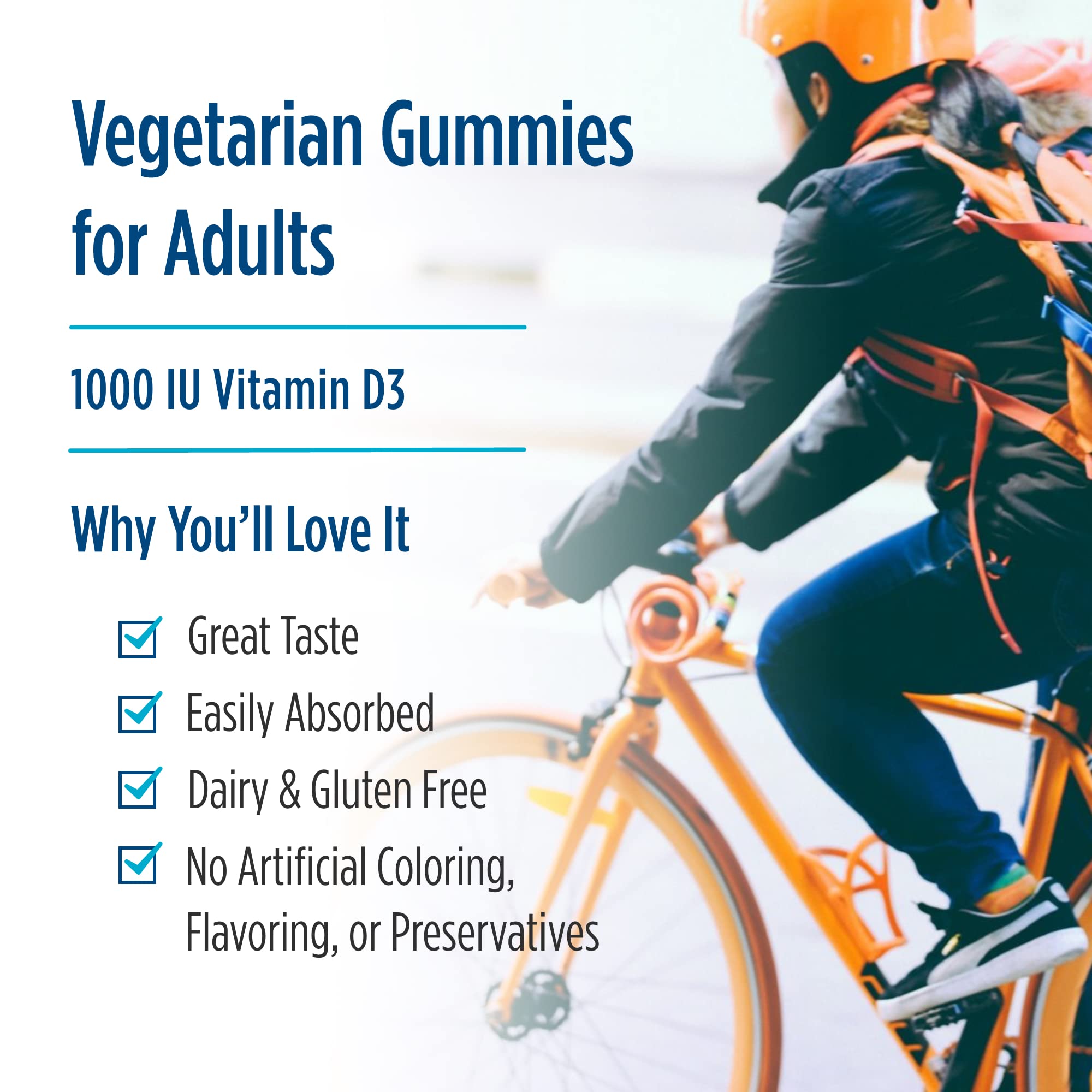 Nordic Naturals Vitamin D3 Gummies in a bowl, highlighting the wild berry colour