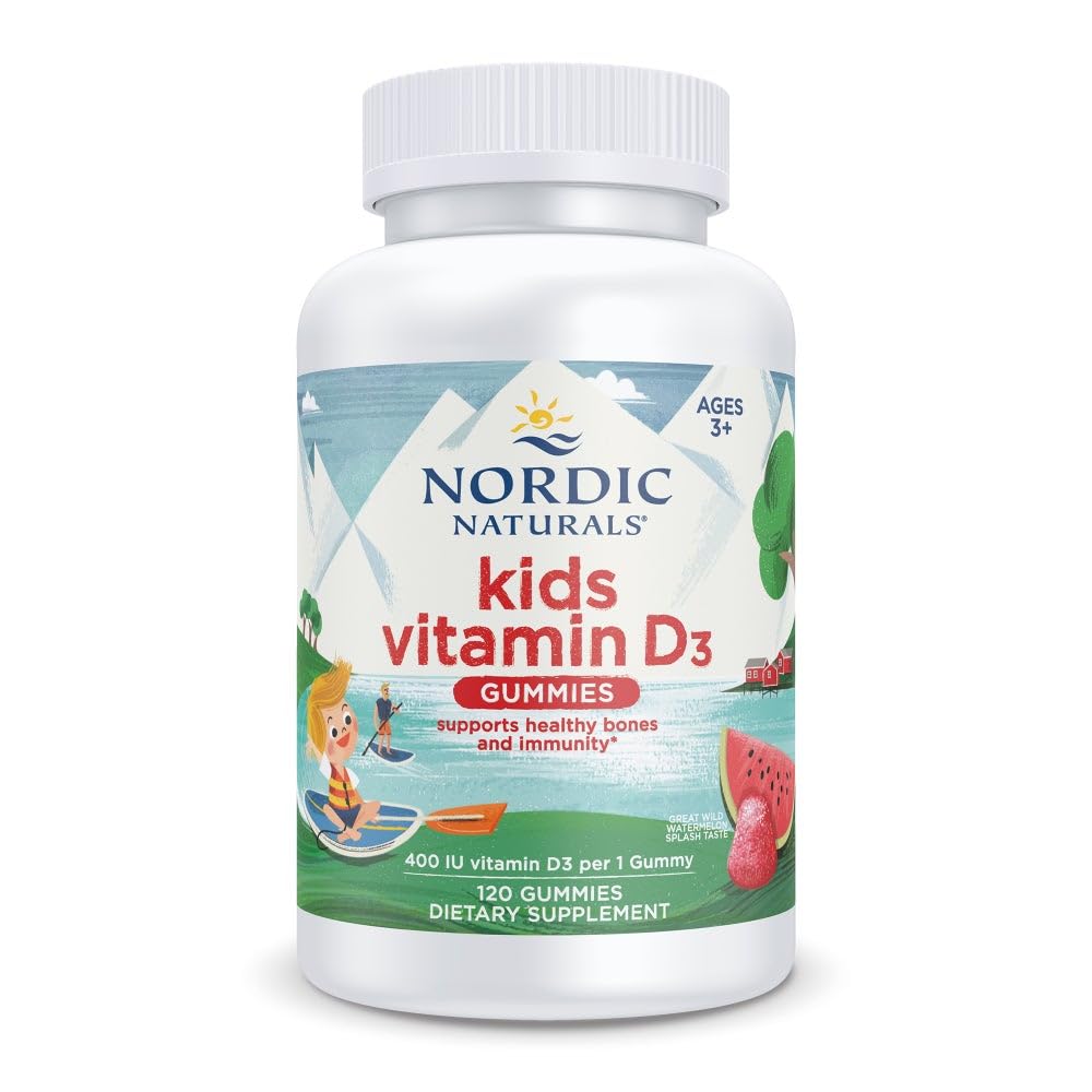 Nordic Naturals Vitamin D3 Gummies Kids front view packaging