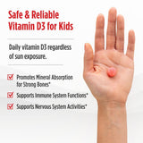 Nordic Naturals Vitamin D3 Gummies Kids side view