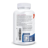 Nordic Naturals Vitamin D3 + K2 Gummies side view with gummies displayed