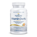 Nordic Naturals Vitamin D3 + K2 soft gels front view