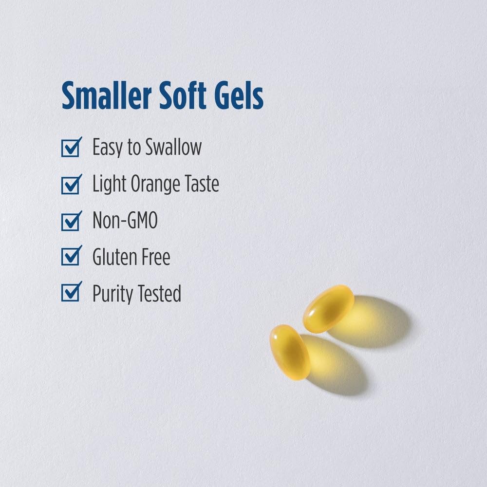 Nordic Naturals Vitamin D3 + K2 soft gels with orange slices