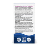 Nordic Naturals Women’s Multivitamin One Daily back view of packaging