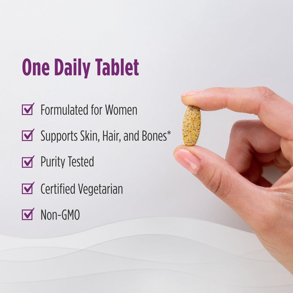 Nordic Naturals Women’s Multivitamin One Daily ingredients list on packaging