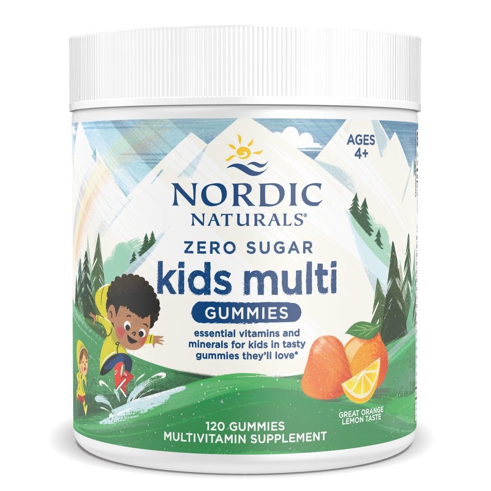 Nordic Naturals Zero Sugar Kids Multi Gummies front view
