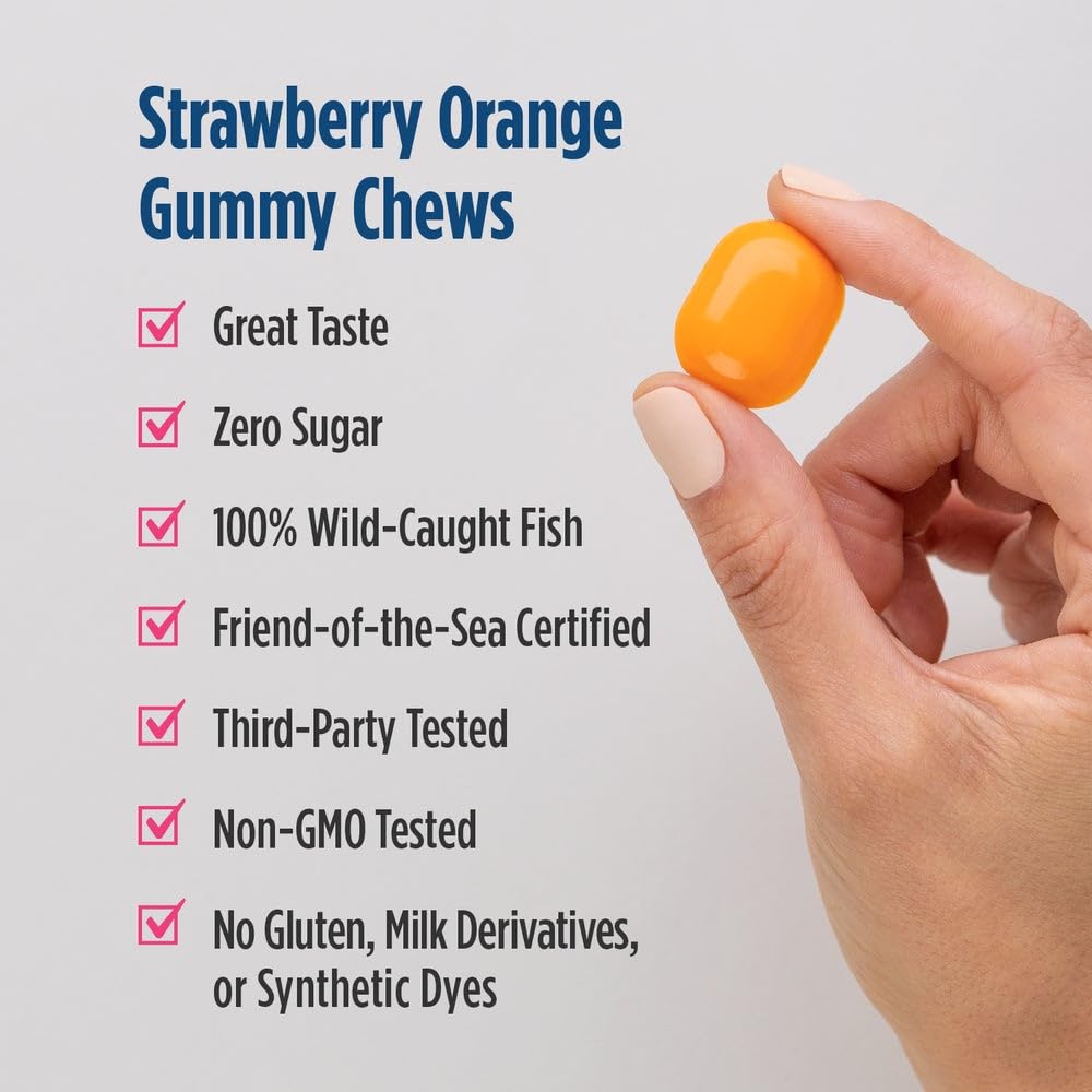 Nordic Naturals Zero Sugar Prenatal Gummy Chews nutritional information
