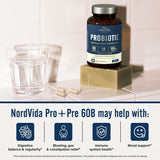 Nordvida Probiotic + Prebiotic Capsules with packaging