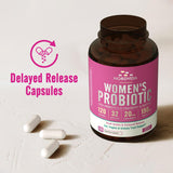 Nordvida Women's Probiotic bottle back view with directions