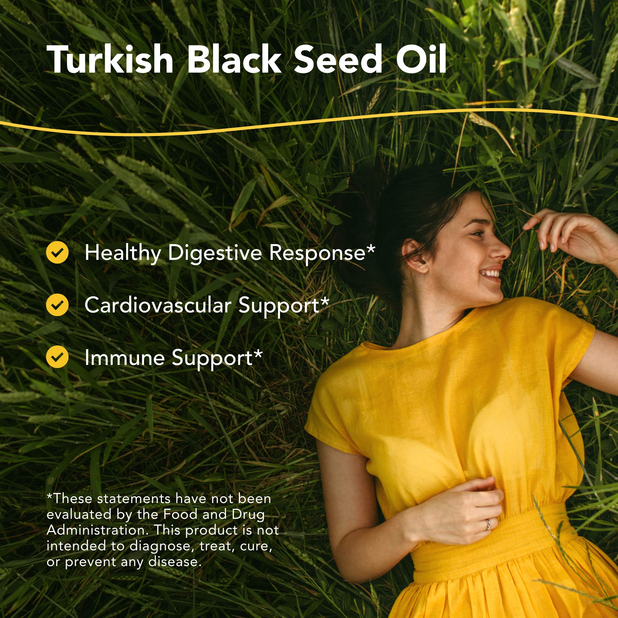 NORTH AMERICAN HERB & SPICE Black Seed Oil 127g bottle with cap