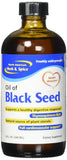 NORTH AMERICAN HERB & SPICE Black Seed Oil label close-up