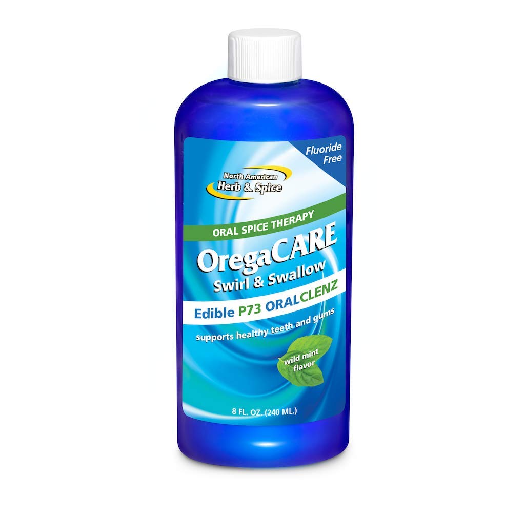 NORTH AMERICAN HERB & SPICE OregaCARE 8 fl. oz. Wild Mint front view