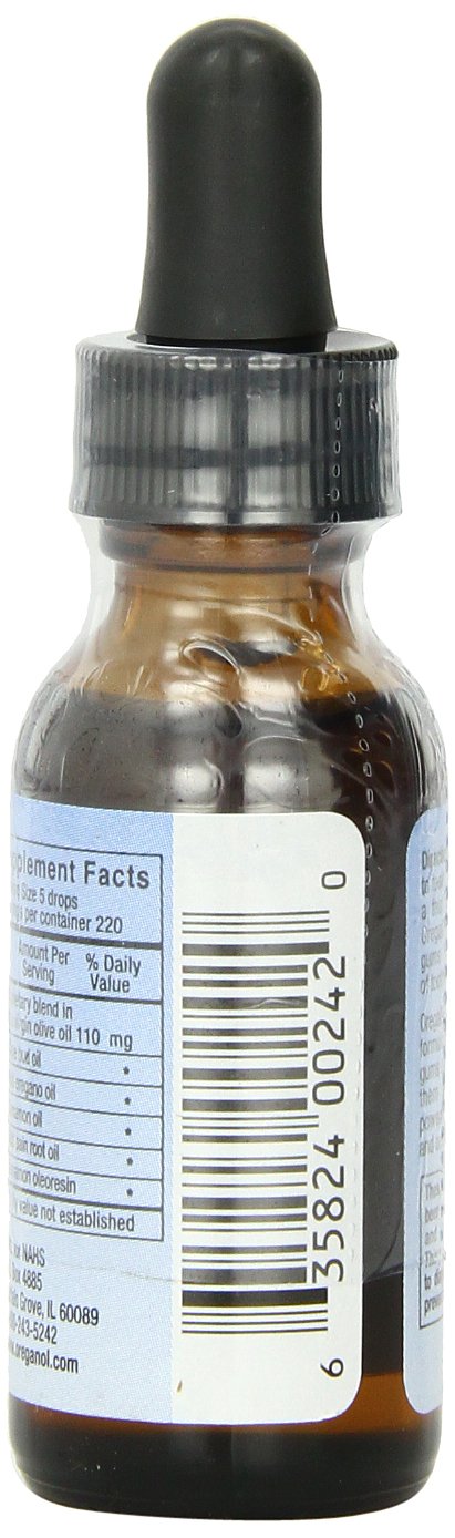 NORTH AMERICAN HERB & SPICE OregaDENT herbal supplement ingredients close-up