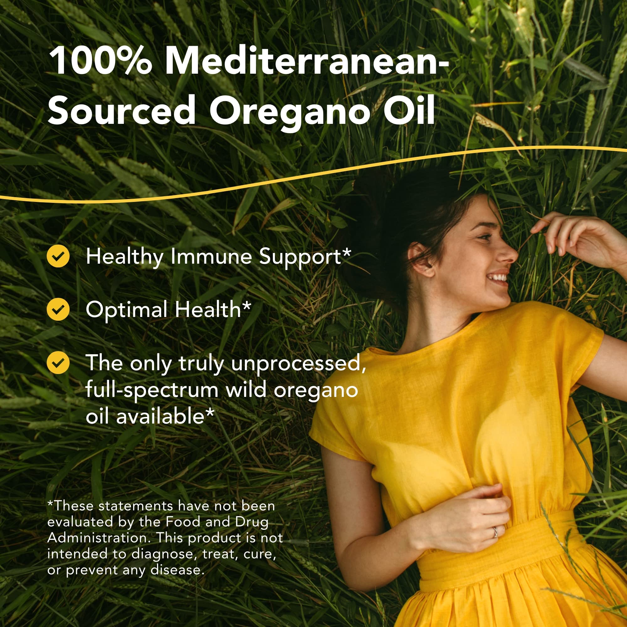 NORTH AMERICAN HERB & SPICE Oreganol P73 Wild Oregano Oil packaging side view