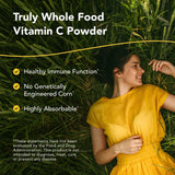 NORTH AMERICAN HERB & SPICE Purely-C Whole Food Vitamin C side view
