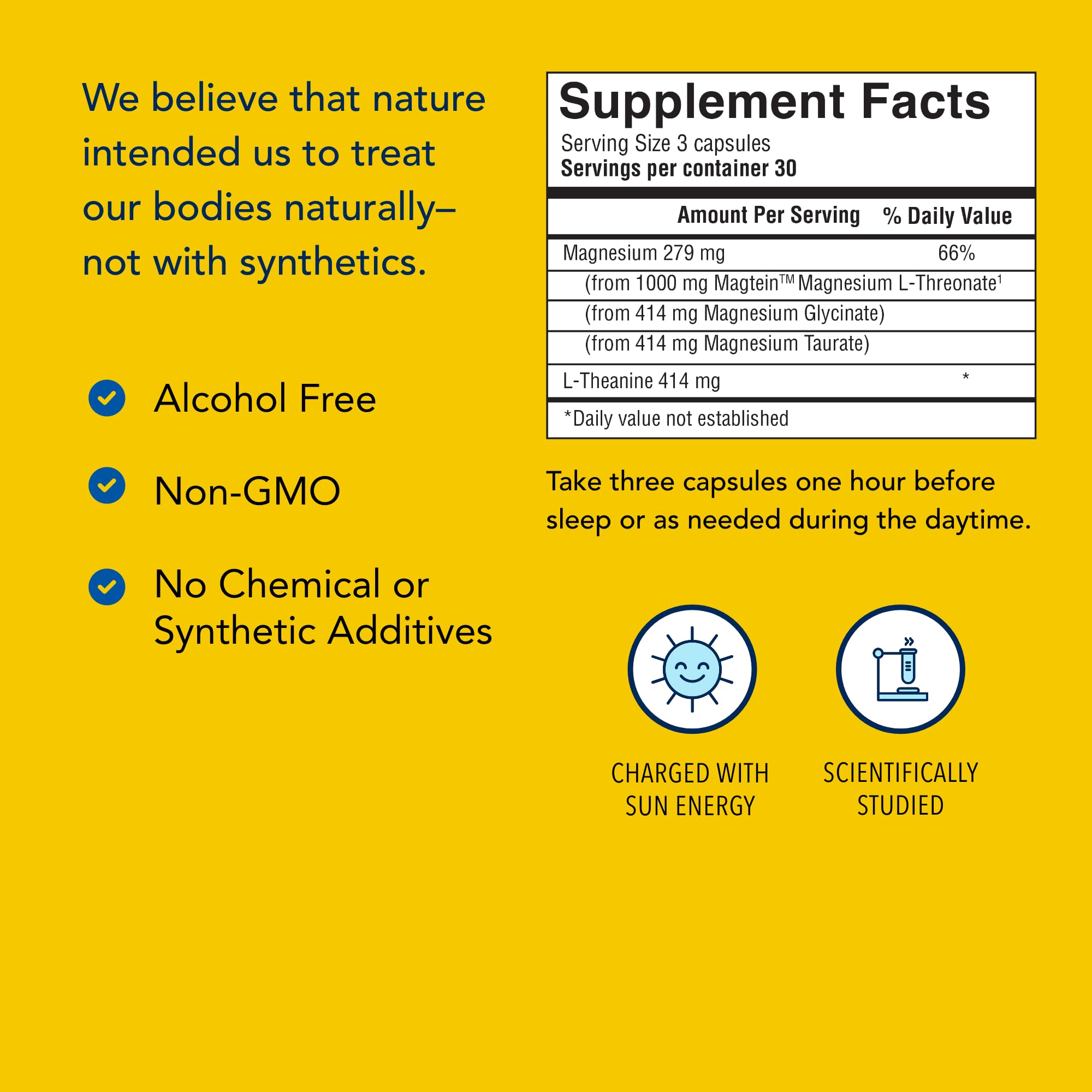 NORTH AMERICAN HERB & SPICE PurelyMin Triple Magnesium Complex capsule close-up