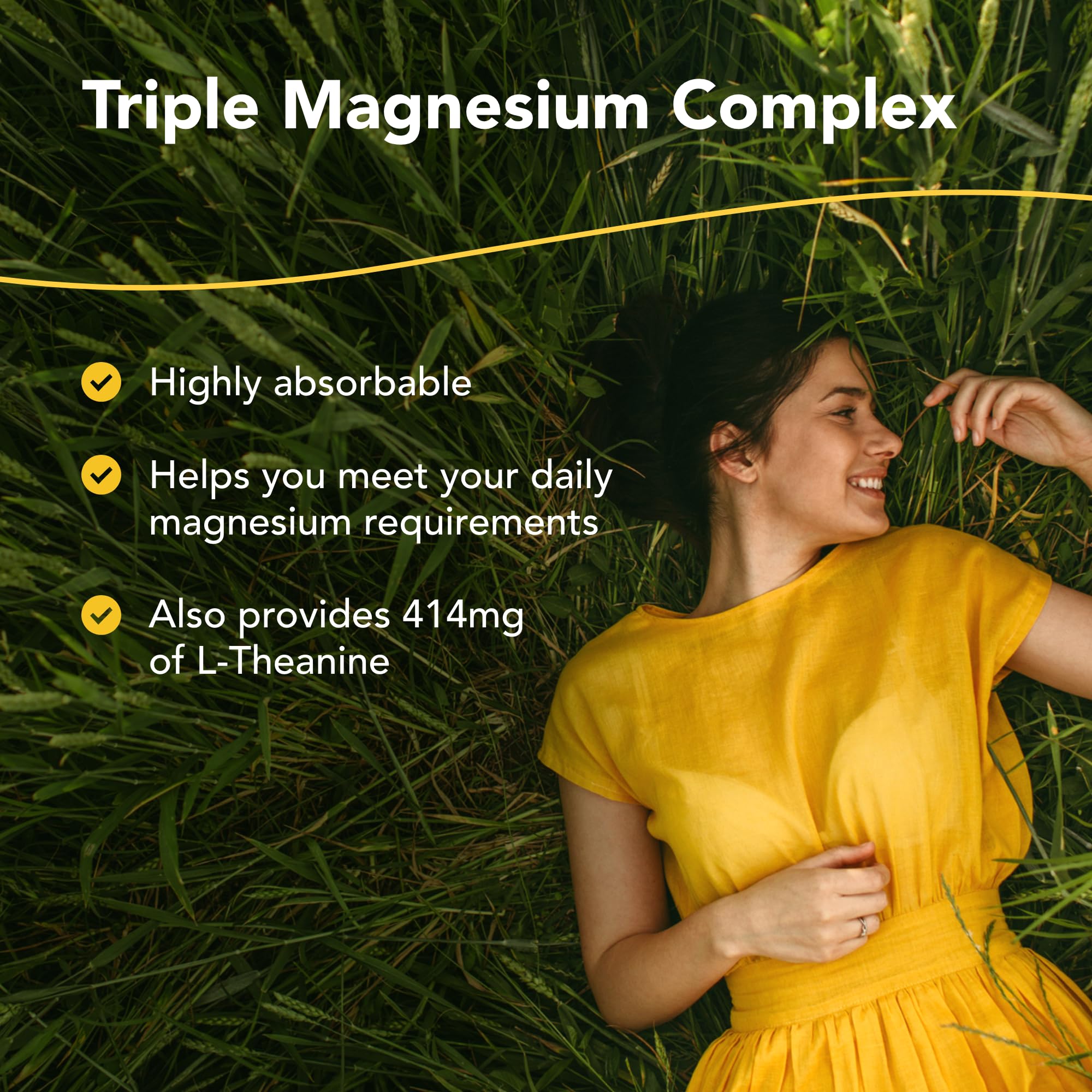 NORTH AMERICAN HERB & SPICE PurelyMin Triple Magnesium Complex side view