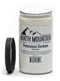 North Mountain Supply Potassium Sorbate 1 Pound Jar with airtight seal