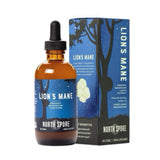 North Spore Lion's Mane Mushroom Extract 4oz liquid tincture side view