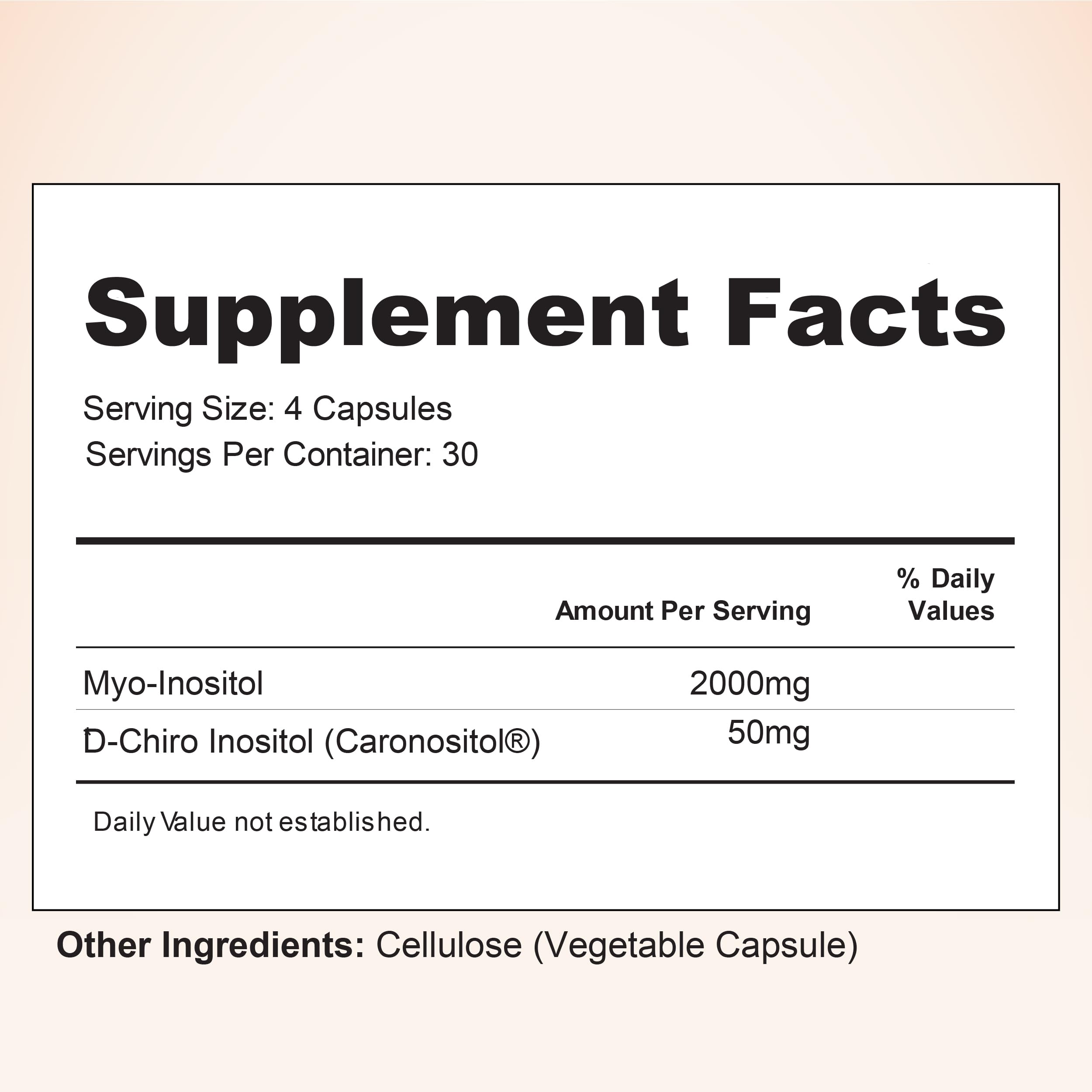 Nourished Natural Health D-Chiro and Inositol Supplement in a wellness setting