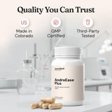 Nourished Natural Health Saw Palmetto Extract bottle with a measuring spoon