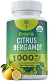 Nourishing Nutrients Citrus Bergamot 1000 mg Capsules front view
