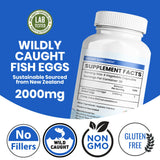 Nourishing Nutrients Wild Caught Fish Eggs Supplement side view