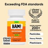 NovaFerrum Chewable Multivitamin side view showing dosage