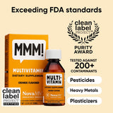 NovaFerrum Multivitamins 50 servings side view