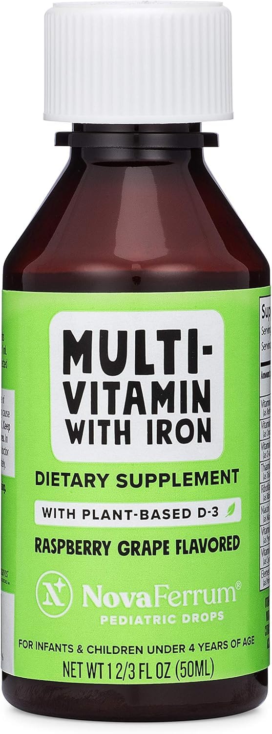 NovaFerrum Multivitamins bottle front view with label