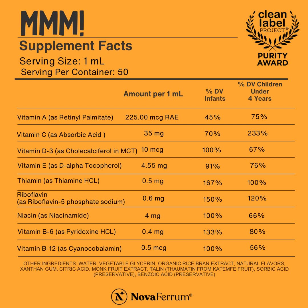 NovaFerrum Multivitamins with measuring spoon