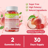Novafun Collagen Gummies packaging details